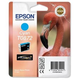 EPSON ORIGINAL - Epson T0872 Cyan (11 ml) Cartouche de marque