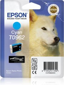 EPSON ORIGINAL - Epson T0962 Cyan (11,4 ml) Cartouche de marque