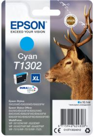 EPSON (ORIGINAL) - Epson T1302XL Cyan Cartouche d'encre originale C13T13024012