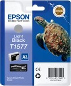 EPSON ORIGINAL - Epson T1577XL Gris (25,9 ml) Cartouche de marque C13T15774010