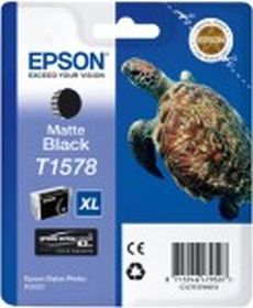 EPSON ORIGINAL - Epson T1578XL Noir Mat (25,9 ml) Cartouche de marque C13T15784010