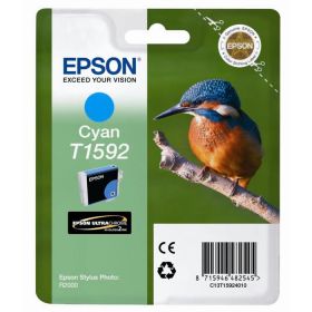 EPSON ORIGINAL - Epson T1592 Cyan (17 ml) Cartouche de marque C13T15924010