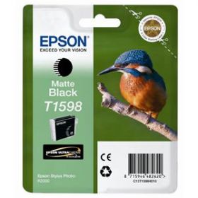 EPSON ORIGINAL - Epson T1598 Noir Mat (17 ml) Cartouche de marque C13T15984010