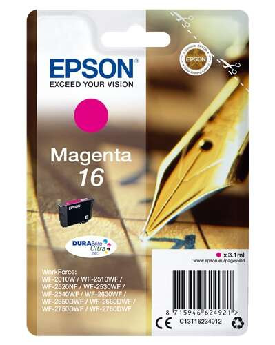 EPSON (COMPATIBLE) - Epson T1623 Magenta Cartouche d'encre générique C13T16234012
