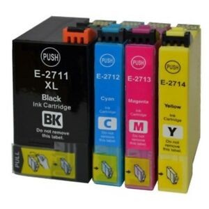 EPSON (COMPATIBLE) - Epson 27XL Pack de 4 cartouches d'encre génériques