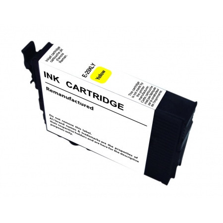 EPSON (COMPATIBLE PREMIUM) - Epson 29XL Jaune Cartouche d'encre remanufacturée C13T29944012 Qualité Premium