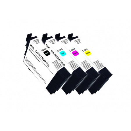 Cartouche encre compatible Epson 29 XL - Noir - Pack de 4 - Haute