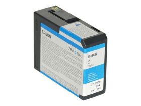 EPSON ORIGINAL - Epson T5802 Cyan (80 ml) Cartouche de marque