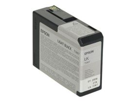 EPSON ORIGINAL - Epson T5807 Gris (80 ml) Cartouche de marque