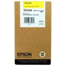 EPSON ORIGINAL - Epson T6144 Jaune (220ml) Cartouche de marque C13T614400