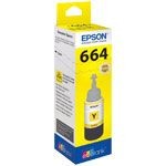EPSON ORIGINAL - Epson T6644 Jaune (70 ml) Recharge d'encre de marque pour Ecotank