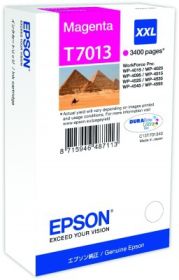 EPSON ORIGINAL - Epson T7013 magenta (3400 pages)  Cartouche de marque XXL