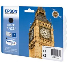 EPSON ORIGINAL - Epson T7031 Noir (1200 pages) Cartouche de marque