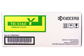 KYOCERA  ORIGINAL - Kyocera TK-5160 Jaune (12000 pages) Toner de marque 
