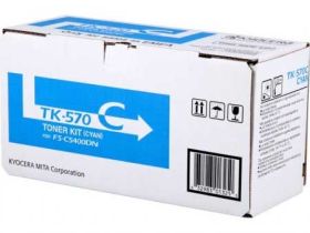 KYOCERA  ORIGINAL - Kyocera TK-570C Cyan (12000 pages) Toner de marque