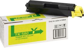 KYOCERA  ORIGINAL - Kyocera TK-580Y Jaune (2800 pages) Toner de marque