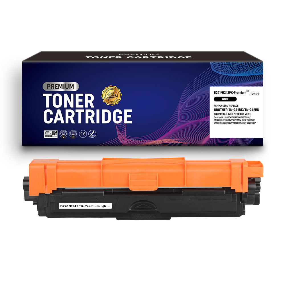 BROTHER (COMPATIBLE PREMIUM) - TN241 Noir Cartouche de toner générique Brother Qualité Premium