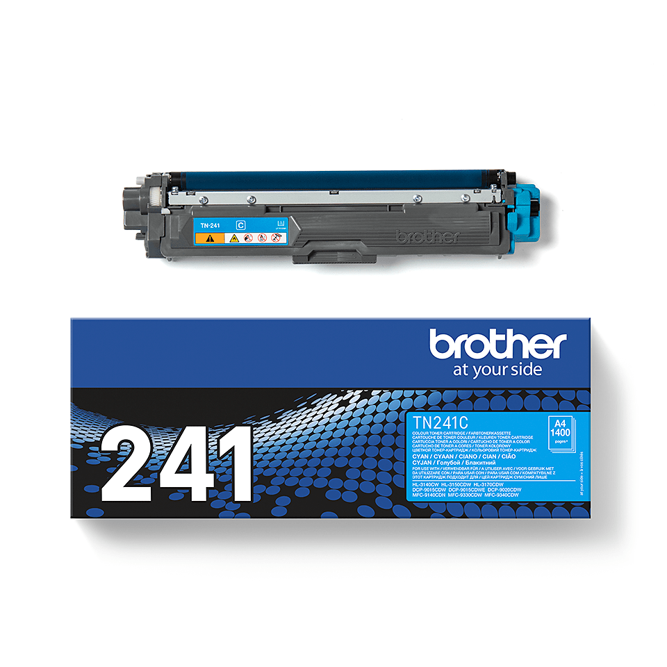 BROTHER (ORIGINAL) - Brother TN241 Cyan Cartouche de toner originale