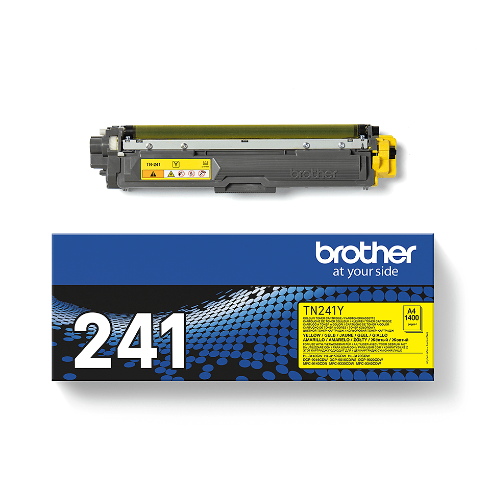 BROTHER (ORIGINAL) - Brother TN241 Jaune Cartouche de toner originale