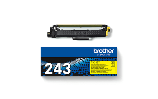 CARTOUCHE DE TONER BROTHER ORIGINAL TN243Y JAUNE