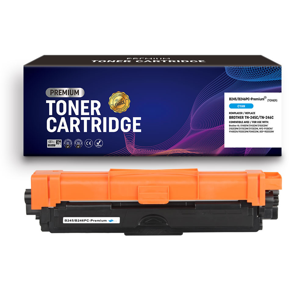 BROTHER (COMPATIBLE PREMIUM) - TN245 Cyan Cartouche de toner générique Brother Qualité Premium