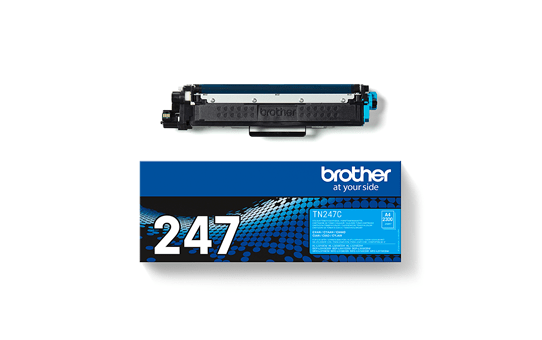 Toner T3AZUR compatible avec Brother TN247 Cyan