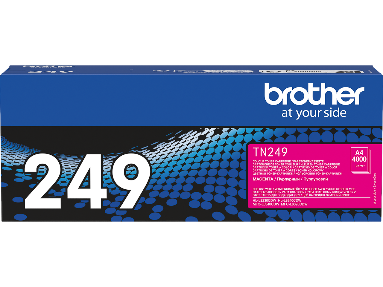 BROTHER (ORIGINAL) - Brother TN249 Magenta Cartouche de toner originale