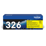 BROTHER ORIGINAL - Brother TN-326 Jaune (3500 pages) Toner de marque