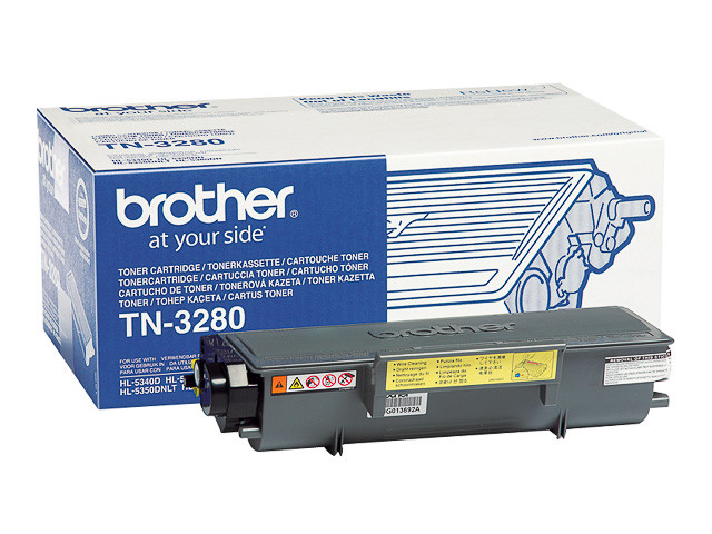 BROTHER (ORIGINAL) - Brother TN3280 Noir Cartouche de toner originale