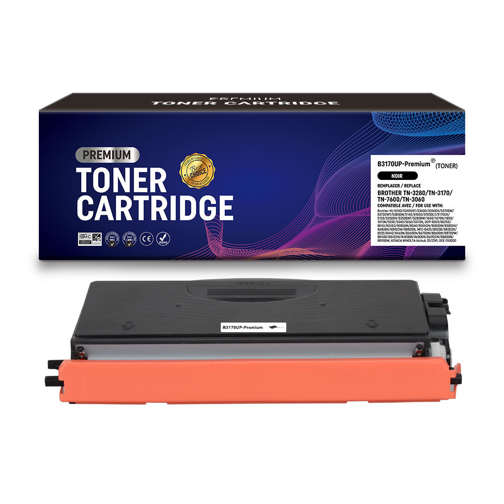 BROTHER (COMPATIBLE PREMIUM) - TN3280 Noir Cartouche de toner générique Brother Qualité Premium