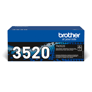 BROTHER ORIGINAL - Brother TN-3520 Noir (20000 pages) Toner de marque