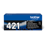 BROTHER ORIGINAL - Brother TN-421 Noir (3000 pages) Toner de marque