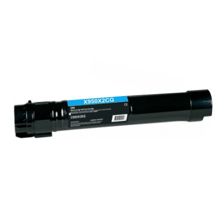 LEXMARK (COMPATIBLE) - X950X2CG Cyan (22000 pages) Toner remanufacturé Lexmark