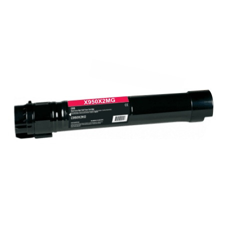 LEXMARK (COMPATIBLE) - X950X2MG Magenta (22000 pages) Toner remanufacturé Lexmark