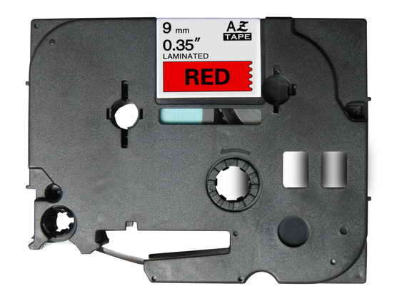 BROTHER (COMPATIBLE) - TZE421 Ruban pour étiqueteuse noir sur rouge