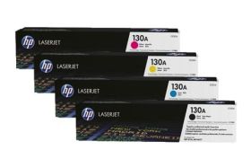 HP ORIGINAL - HP 130A Pack x 4 toners (Noir, Cyan, Magenta, Jaune)