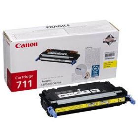 CANON ORIGINAL - Canon 711 Jaune (6000 pages) Toner de marque