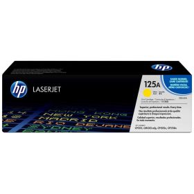 HP ORIGINAL - HP 125A / CB542A Jaune (1400 pages) Toner de marque