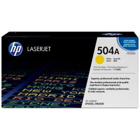 HP ORIGINAL - HP 504A / CE252A Jaune (7000 pages) Toner de marque