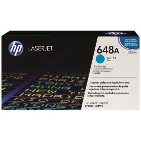 HP ORIGINAL - HP 648A / CE261A Cyan (11000 pages) Toner de marque