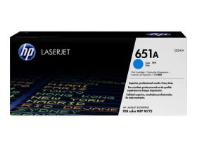 HP ORIGINAL - HP 651A / CE341A Cyan (16000 pages) Toner de marque