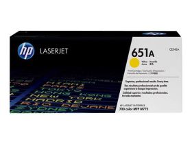 HP (ORIGINAL) - HP 651A Jaune Cartouche de toner originale CE342A