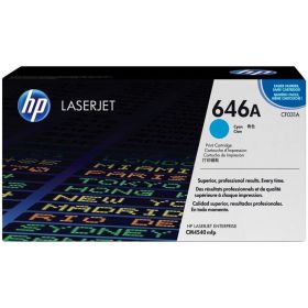 HP ORIGINAL - HP 646A / CF031A Cyan (12500 pages) Toner de marque