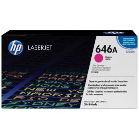 HP ORIGINAL - HP 646A / CF033A Magenta (12500 pages) Toner de marque