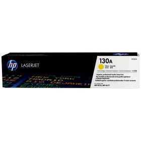 HP ORIGINAL - HP 130A / CF-352A Jaune (1000 pages) Toner de marque