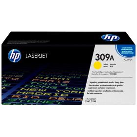 HP ORIGINAL - HP 309A / Q2672A Jaune (4000 pages) Toner de marque