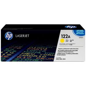 HP ORIGINAL - HP 122A / Q3962A Jaune (4000 pages) Toner de marque