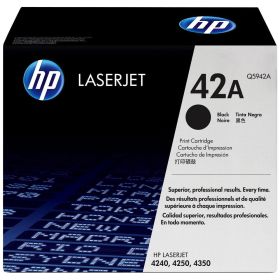 HP ORIGINAL - HP 42A / Q5942A Noir (10000 pages) Toner de marque