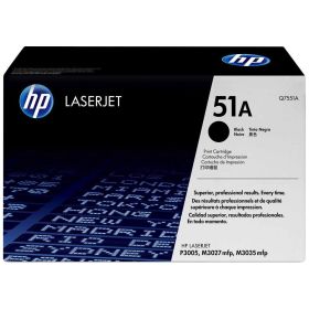 HP ORIGINAL - HP 51A / Q7551A Noir (6500 pages) Toner de marque