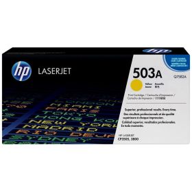 HP ORIGINAL - HP 503A / Q7582A Jaune (6000 pages) Toner de marque